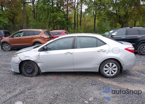 2016 Toyota Corolla Le z USA, uszkodzony, nr VIN 2T1BURHE4GC704199